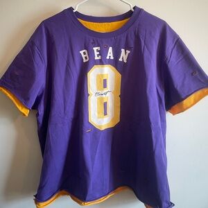 Bravest Studios Purple & Yellow Layered Number 8 Tee